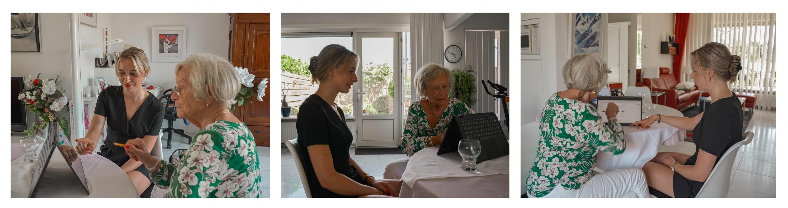 Senior en jongere als maatjes